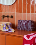 Mosey Me - Terry Toiletry Bag - Strokes