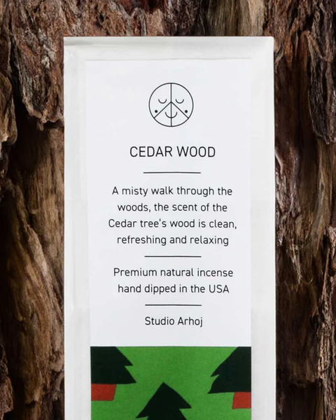 Studio Arhoj - Incense - Cedar