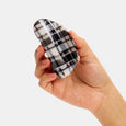 Chunks - Juno Claw - Black + White Plaid