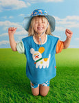 Halcyon Nights - Kids Sun Hat - Puppy Park