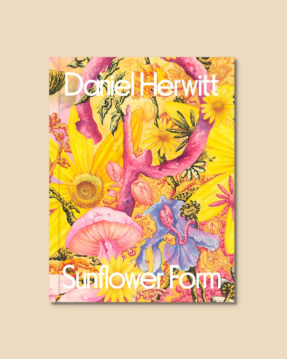 Sunflower Form Art Book by Daniel Herwitt