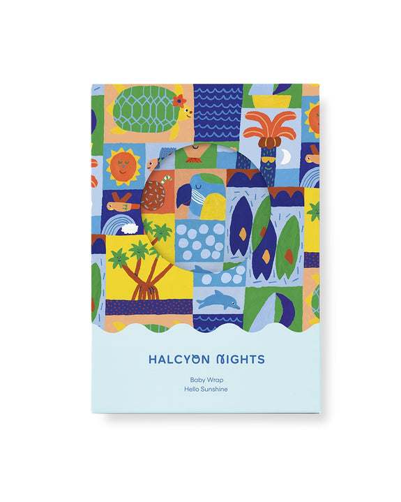 Halcyon Nights - Baby Wrap (Swaddle) - Hello Sunshine