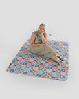 Baggu - Puffy Picnic Blanket - Sunshine Tile