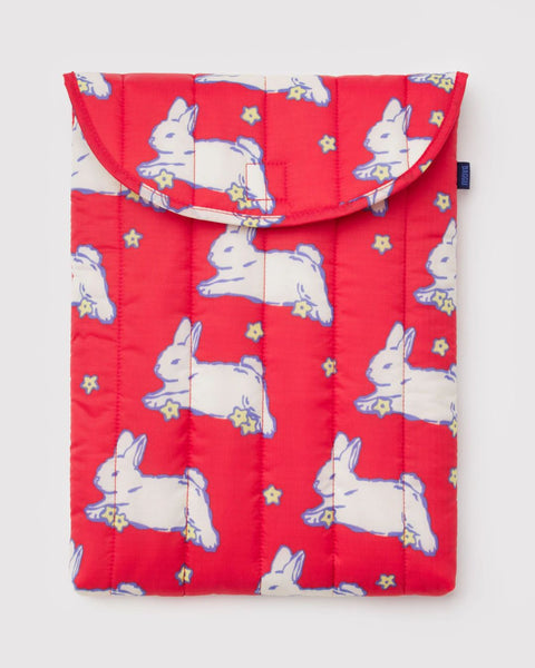 Baggu - Puffy Laptop Sleeve - 16 Inch - Bunnies