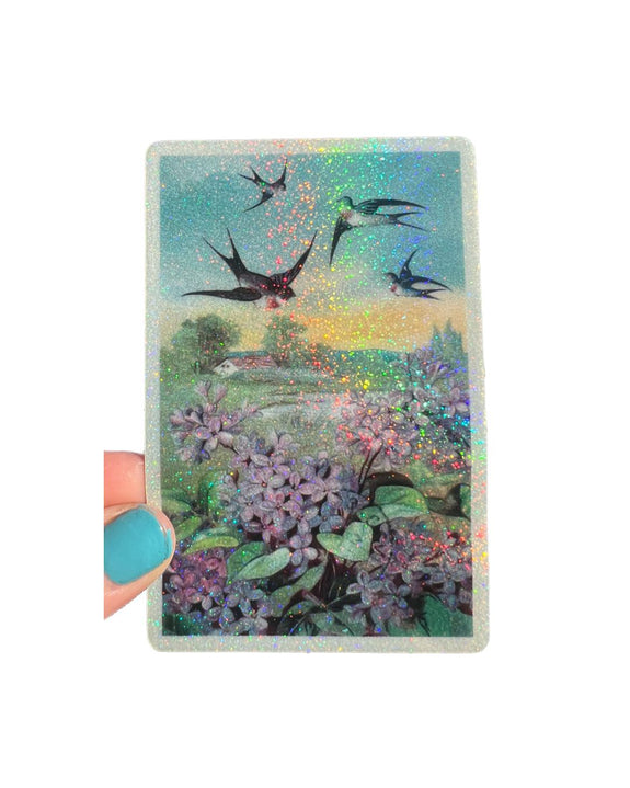 Astral Weekend - Swallows Sticker