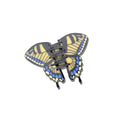 Solar Eclipse - Swallowtail Butterfly Hair Claw - Yellow