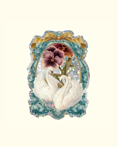 Shellflower - Garden Swans - Sticker