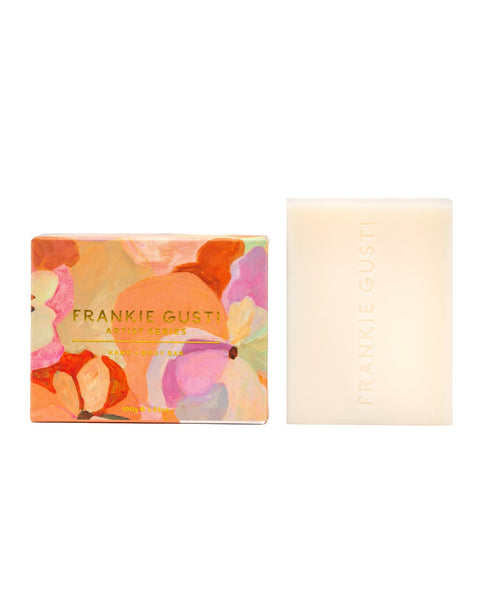 Frankie Gusti - Hand and Body Bar - Sweet Peach & Lychee