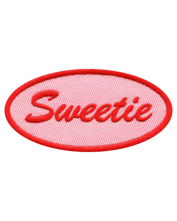 "Sweetie" - Diner Name Tag - Patch