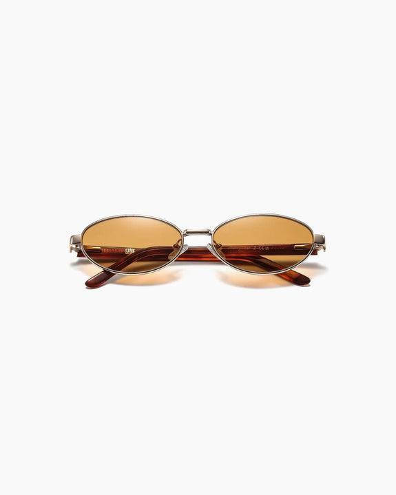 Szade Cherry Sunglasses - Polished Gold Maple / Hazelnut