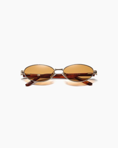 Szade Cherry Sunglasses - Polished Gold Maple / Hazelnut
