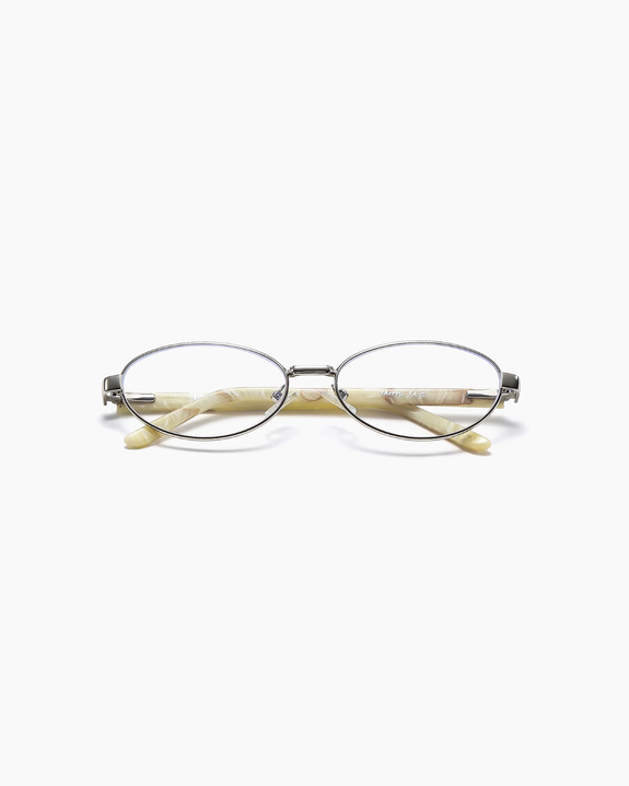 Szade Cherry Sunglasses - polished silver / blue light