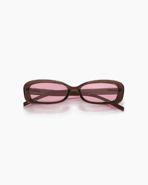 Szade Page Sunglasses - Espresso / Blush