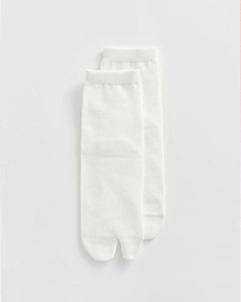 Soft Park - Tabi Socks - White