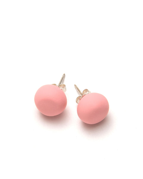 Emily Green - Tea Rose Pink Stud Earrings