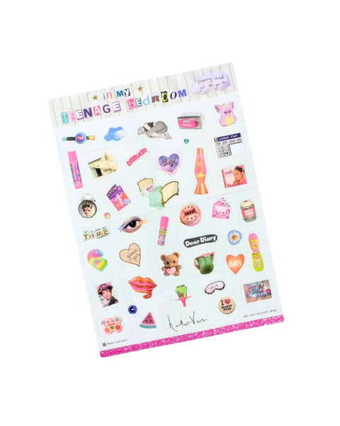 Haricot Vert - In My Teenage Bedroom Picto-Stickers