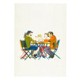 KIBLIND Atelier - France 365, On the Terraces - Hifumiyo - A3 Poster