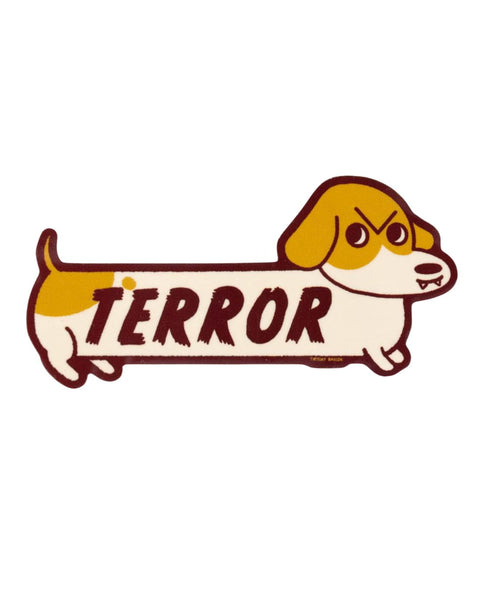 Tuesday Bassen - Dachshund Terror Vinyl Sticker