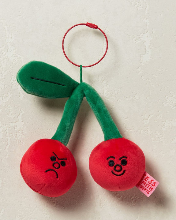 Tess Smith-Roberts - Plushy Key Chain - Cherry