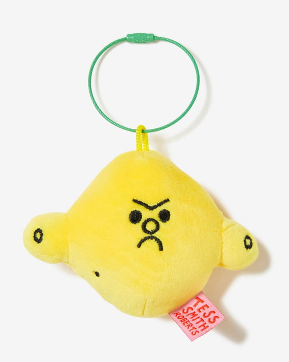 Tess Smith-Roberts - Plushy Key Chain - Lemon