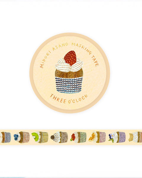 Aiko Fukawa - Washi Tape - Three O'Clock