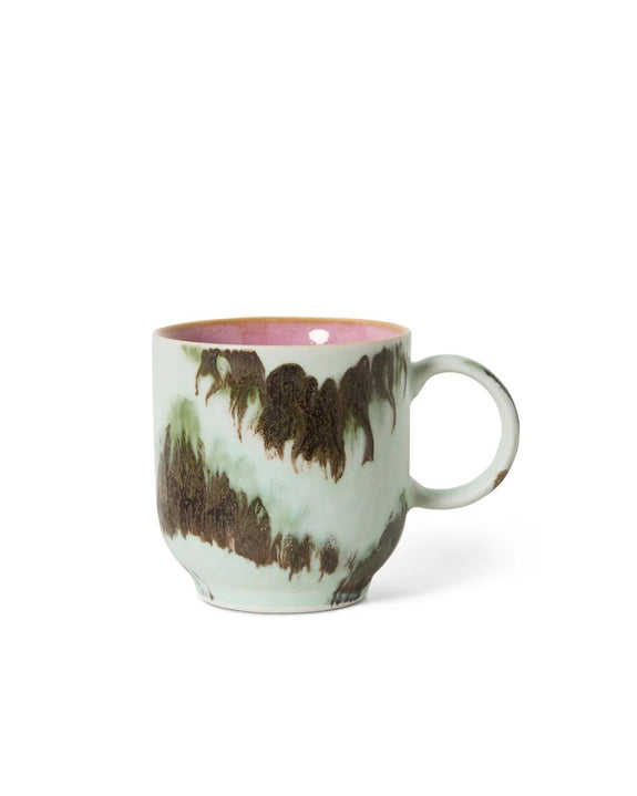HK Living 70s Ceramics - Café Mug - Tide
