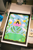 KIBLIND Atelier - Clara Super Duper - Time To Shine - A3 Poster
