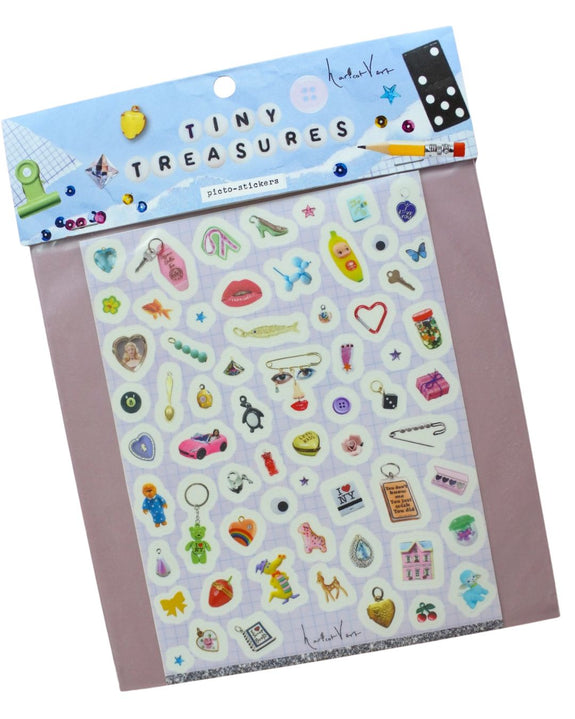 Haricot Vert - Tiny Treasures XL Picto-Stickers