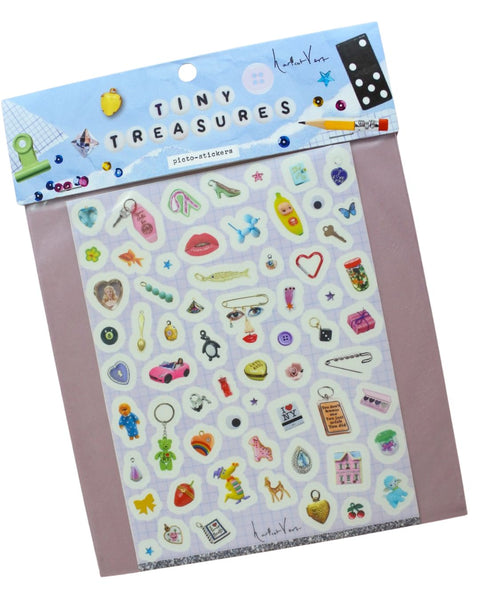 Haricot Vert - Tiny Treasures XL Picto-Stickers