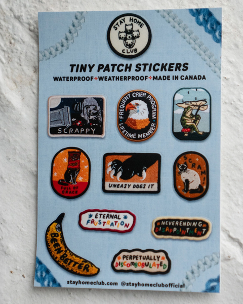 Stay Home Club - Tiny Patches Gap Filler Sticker Sheet