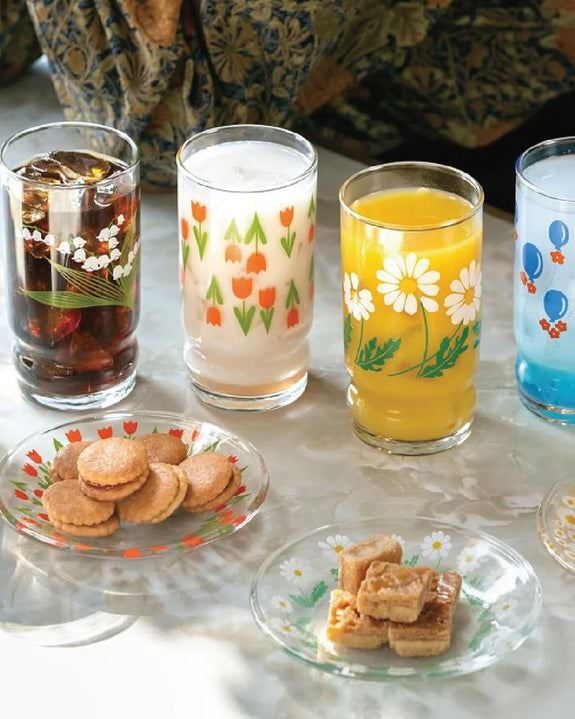 Aderia - Retro Arrange Glass  - Tulip