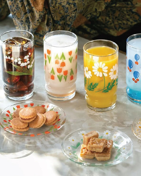 Aderia - Retro Arrange Glass  - Tulip