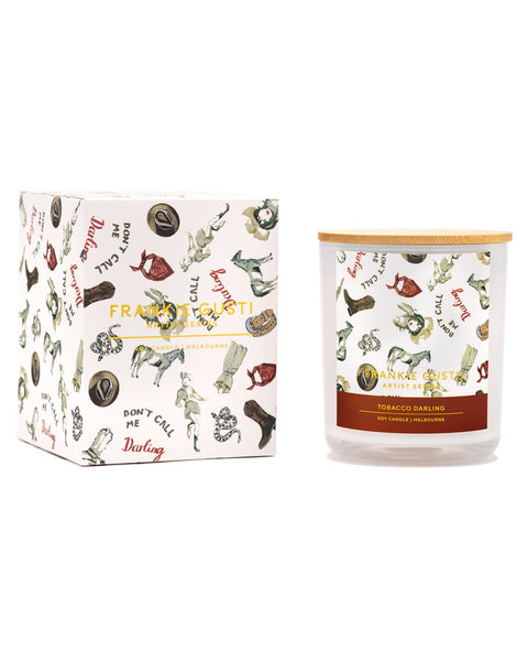 Frankie Gusti - Artist Series Candle - Tobacco Darling - Whitney Spicer