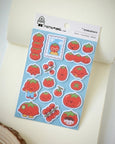 Natamori - Felt Sticker Sheet - Tomatoes