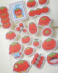 Natamori - Felt Sticker Sheet - Tomatoes