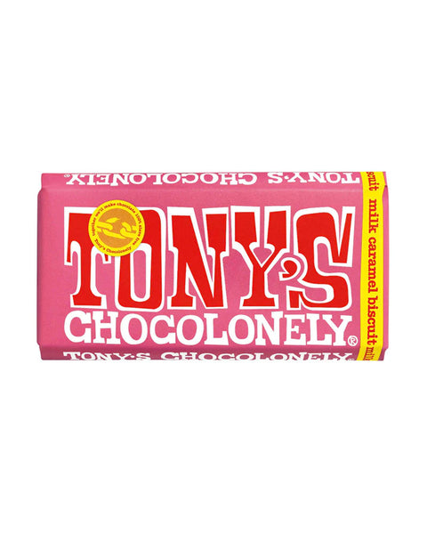 Tony's Chocolonely - Milk Chocolate Caramel Cookie Bar