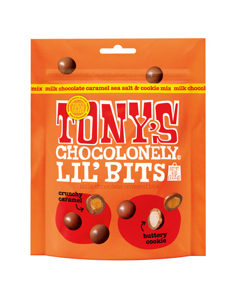 Tony's Chocolonely - Lil' Bits Caramel Sea Salt and Cookie Mix