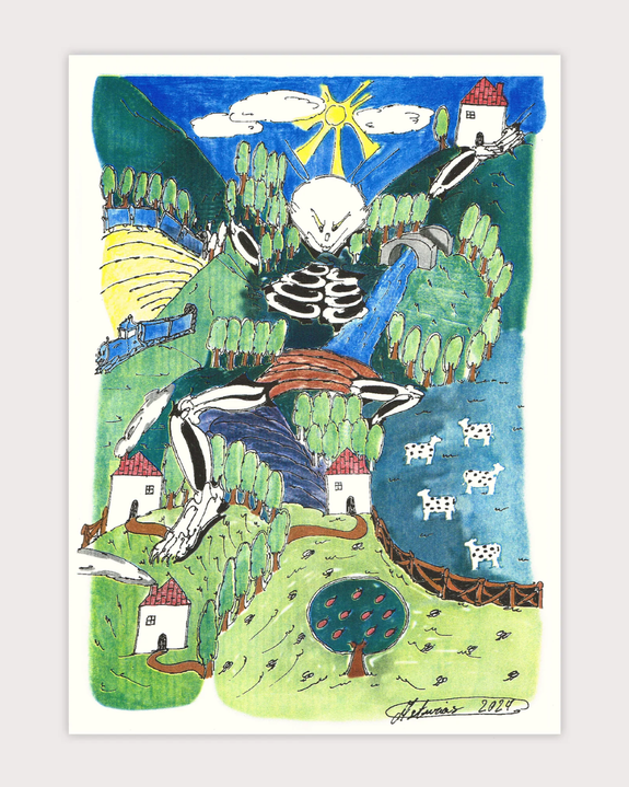 Jumbo Press - Life is Too Shoooooort A3 Print (Limited Edition)