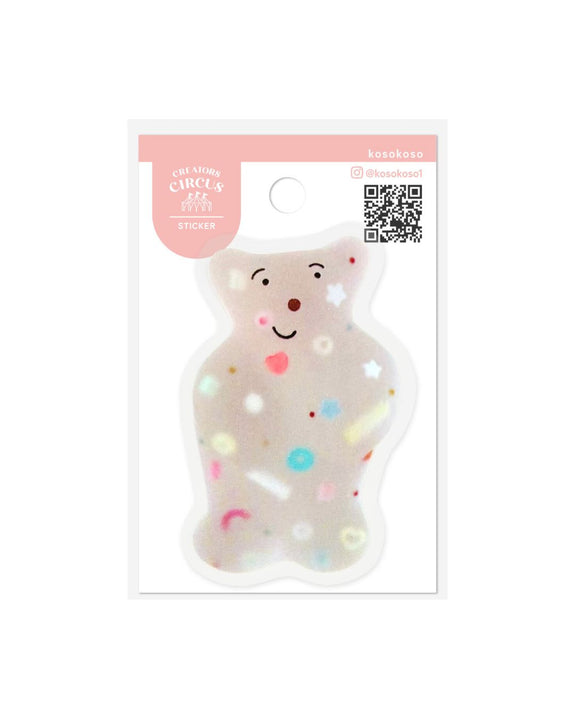 Creators Circus Sticker - Toy Bear