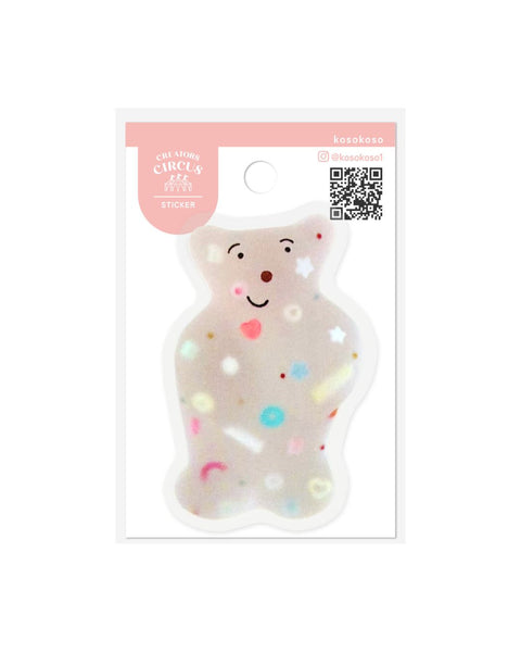 Creators Circus Sticker - Toy Bear