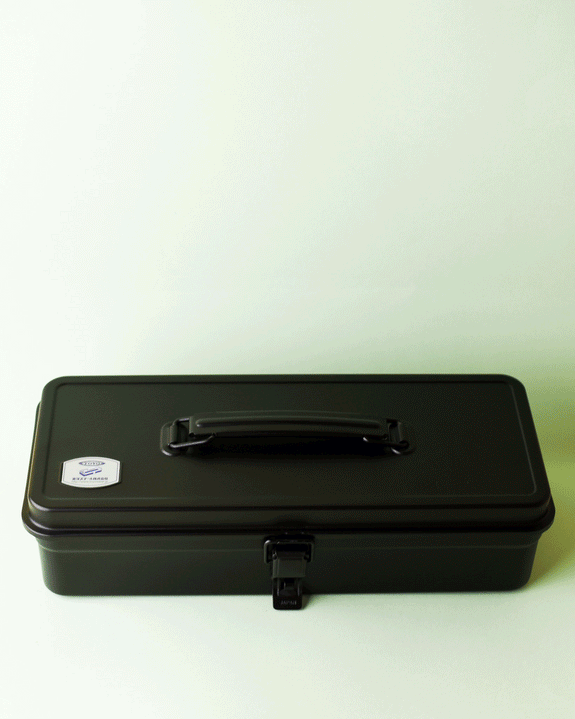 Toyo Steel Trunk Toolbox - Black