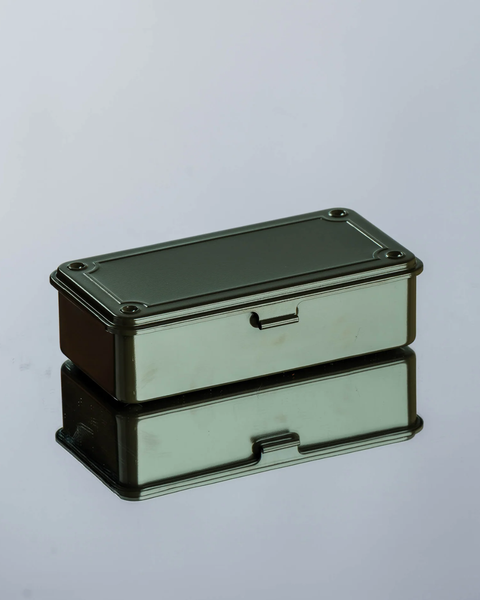 Toyo - Trunk Shape Steel Stackable Toolbox T-190 - Moss Green