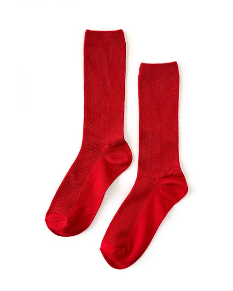Le Bon Shoppe - Trouser Socks - Tuscan Red