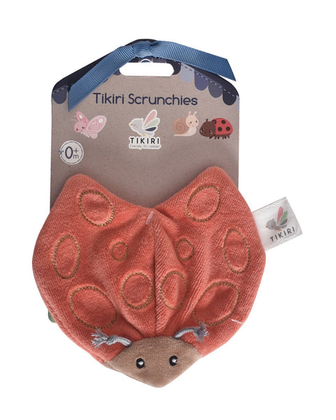 Tikiri - Ladybug Scrunchie Toy