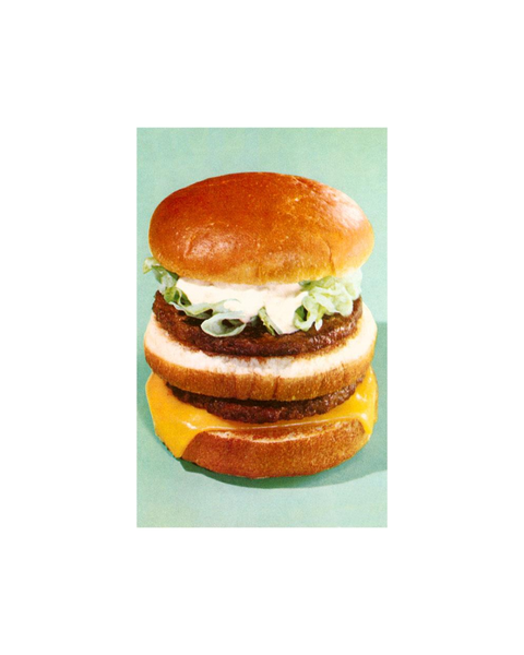 Found Image Press - Triple Burger Magnet