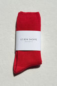 Le Bon Shoppe - Trouser Socks - Red Lipstick