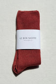 Le Bon Shoppe - Trouser Socks - Whiskey
