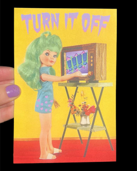 Astral Weekend - Postcard - Turn It Off