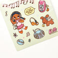 Rochelle Oh - 'Turn It Up' Sticker Sheet