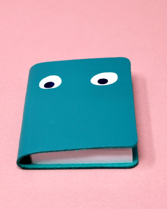 Ark - Googly Eye Mini Notebook - Turquoise